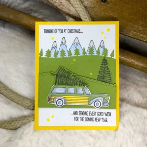 Van-Isle Christmas Greeting Card -Kailyard Creations